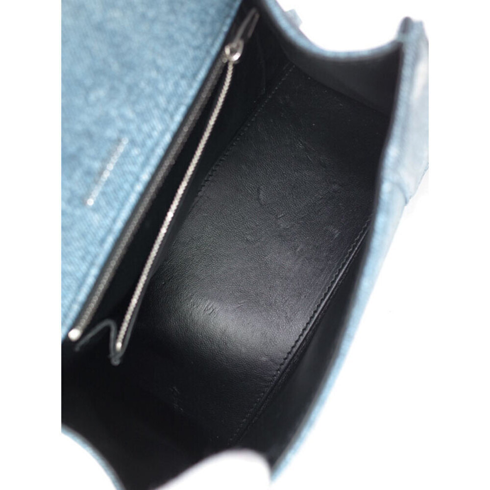 BALENCIAGA Hourglass Handbag Denim Bag - Picture 3 of 9